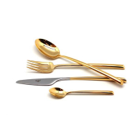 Cutipol Набор столовых приборов MEZZO GOLD на 12 персон 72 пр.  (9301-72)