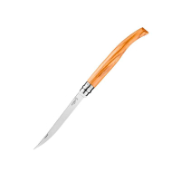 Opinel Нож филейный №15, нержавеющая сталь, рукоять оливковое дерево (002608)