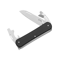 Fox Knives Нож многофункциональный складной Vulpis, 5,5 см (FX-VP130-3 BK)